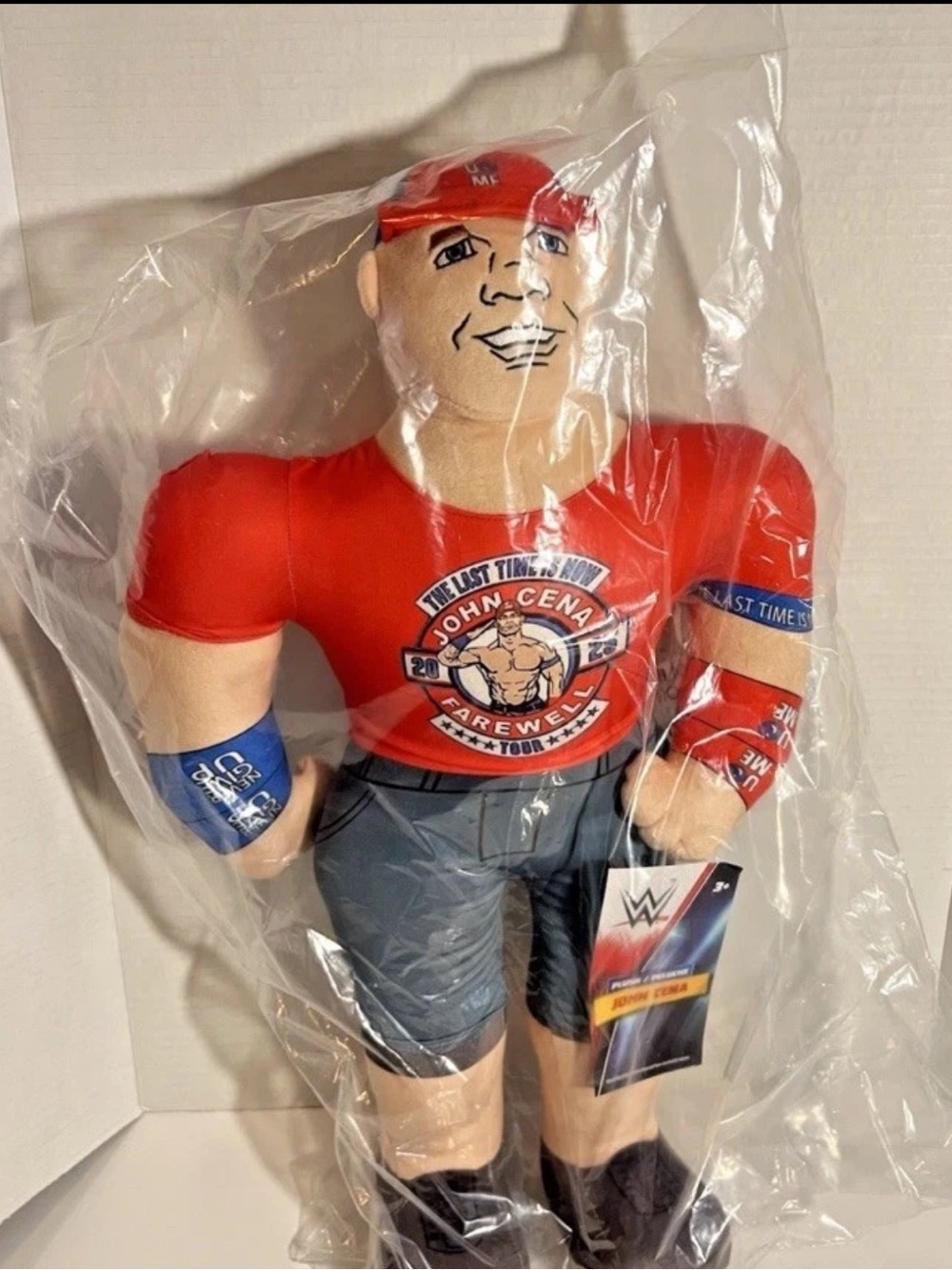 WWE John Cena 23 inch Farewell Plush – New w/ Tag - CANADA exclusive